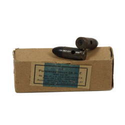 Box, Cartridge, Pistol, German, 9mm, Normandy, 1942-1943