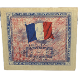 Banknote, 10 Francs, Invasion Money, 1944