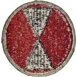 Patch, 7th Infantry Division, Green Border