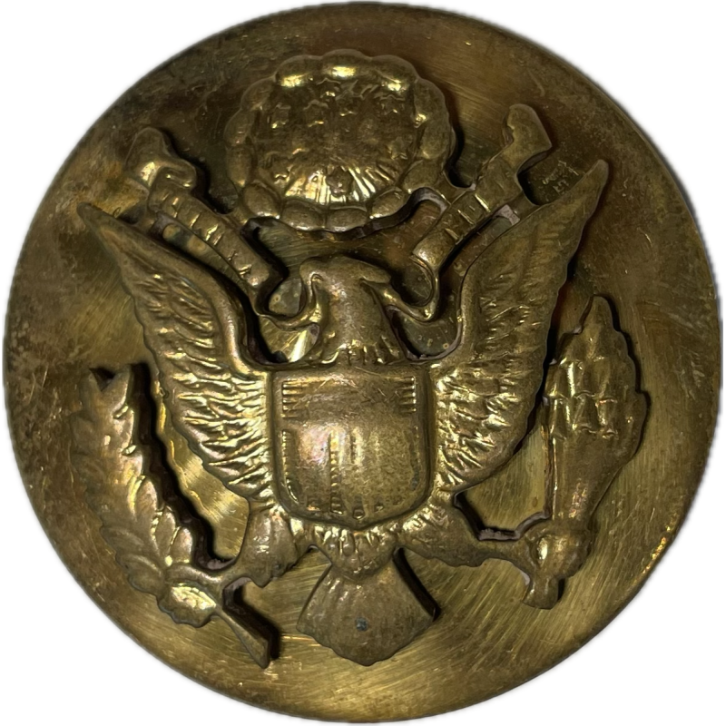 Insigne de casquette troupe, US Army, N.S. Meyer