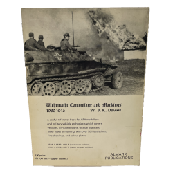 Book, Wehrmacht Camouflage and Markings 1939-1945, Vehicle Colours, Divisional and Tactical Signs