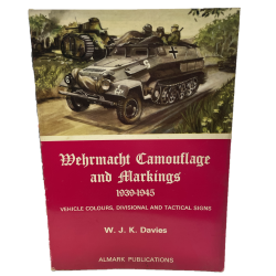 Book, Wehrmacht Camouflage and Markings 1939-1945, Vehicle Colours, Divisional and Tactical Signs