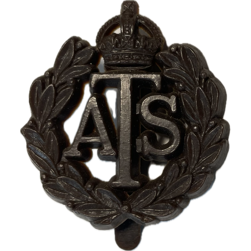 Cap badge, Auxiliary Territorial Service Corps, ATS, plastique