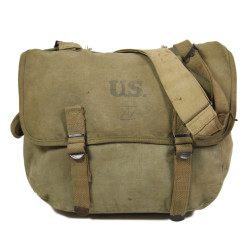 Bag, Field, M-1936, Pfc. Irvin Holtan, Co. D, 507th PIR, 82nd Airborne Division, Normandy