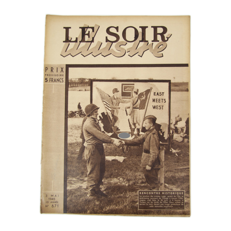 Magazine, Le Soir illustré, 3 mai 1945