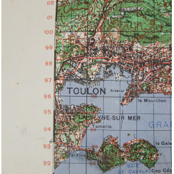 Porte-cartes M-1938, Lt. Paul Trenque, 1ère DFL, Provence & Alsace, 1944