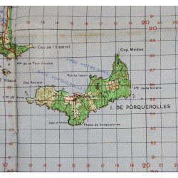 Porte-cartes M-1938, Lt. Paul Trenque, 1ère DFL, Provence & Alsace, 1944