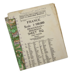 Case, Canvas, Dispatch, M-1938, Lt. Paul Trenque, 1ère DFL, Provence & Alsace, 1944