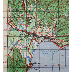 Case, Canvas, Dispatch, M-1938, Lt. Paul Trenque, 1ère DFL, Provence & Alsace, 1944