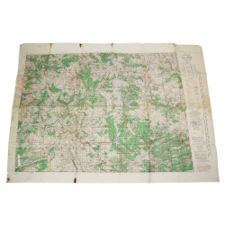 Case, Canvas, Dispatch, M-1938, Lt. Paul Trenque, 1ère DFL, Provence & Alsace, 1944