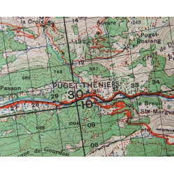 Porte-cartes M-1938, Lt. Paul Trenque, 1ère DFL, Provence & Alsace, 1944