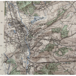 Porte-cartes M-1938, Lt. Paul Trenque, 1ère DFL, Provence & Alsace, 1944