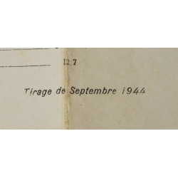 Case, Canvas, Dispatch, M-1938, Lt. Paul Trenque, 1ère DFL, Provence & Alsace, 1944