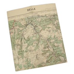 Case, Canvas, Dispatch, M-1938, Lt. Paul Trenque, 1ère DFL, Provence & Alsace, 1944