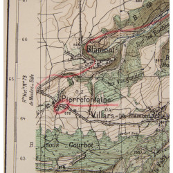 Case, Canvas, Dispatch, M-1938, Lt. Paul Trenque, 1ère DFL, Provence & Alsace, 1944