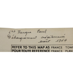 Case, Canvas, Dispatch, M-1938, Lt. Paul Trenque, 1ère DFL, Provence & Alsace, 1944