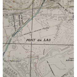 Case, Canvas, Dispatch, M-1938, Lt. Paul Trenque, 1ère DFL, Provence & Alsace, 1944