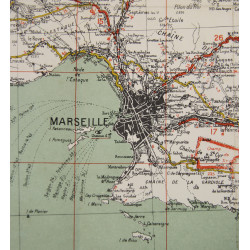 Porte-cartes M-1938, Lt. Paul Trenque, 1ère DFL, Provence & Alsace, 1944