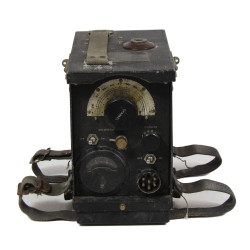 Radio BC-222, 1941, dans sa housse BG-71, 1943, US Army