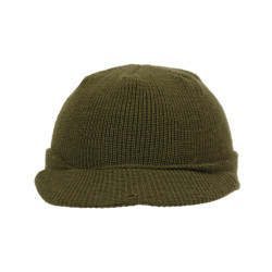 Cap, Wool Knit, 'Beanie', Jeep Cap, Small