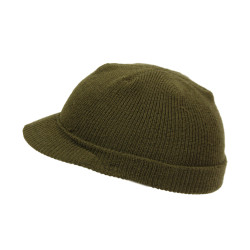 Cap, Wool Knit, 'Beanie', Jeep Cap, Small