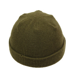 Cap, Wool Knit, 'Beanie', Jeep Cap, Small