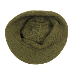 Cap, Wool Knit, 'Beanie', Jeep Cap, Small