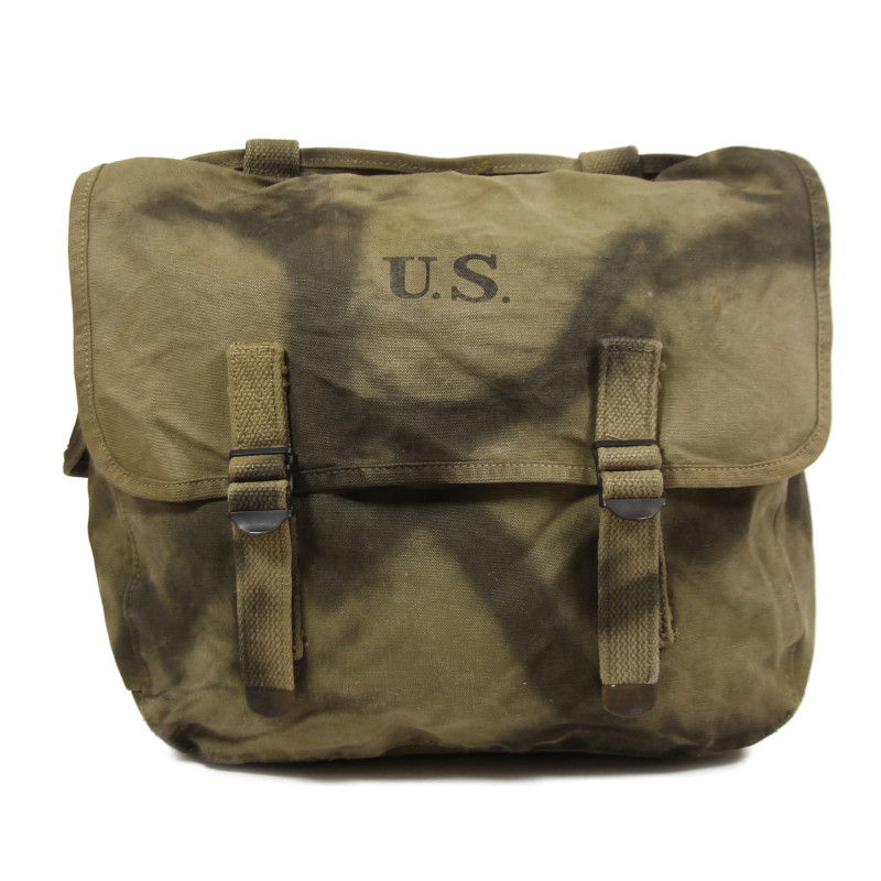 Bag, Field, M-1936, POWERS & CO. 1941, Camouflaged