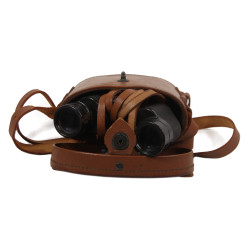 Binoculars, M5, 6x30, WOLLENSAK, 1941, in Leather Case