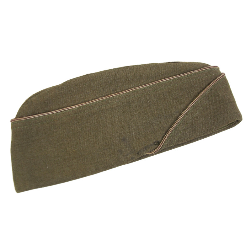 Cap, Garrison, OD, Medical Department, Size 7 ⅛, 1941, Named