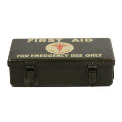 Kit, First-Aid, Motor, Vehicle, 12 Unit, Item No. 9777300, 1st Type, 1942