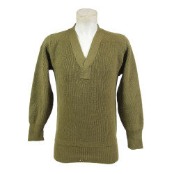 Sweaters, Wool, V-Neck, US Army