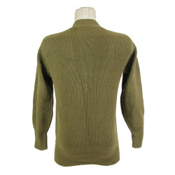 Pull en laine, col en V, US Army