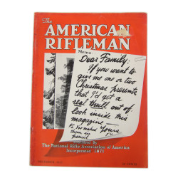 Magazine, The American Rifleman, décembre 1937