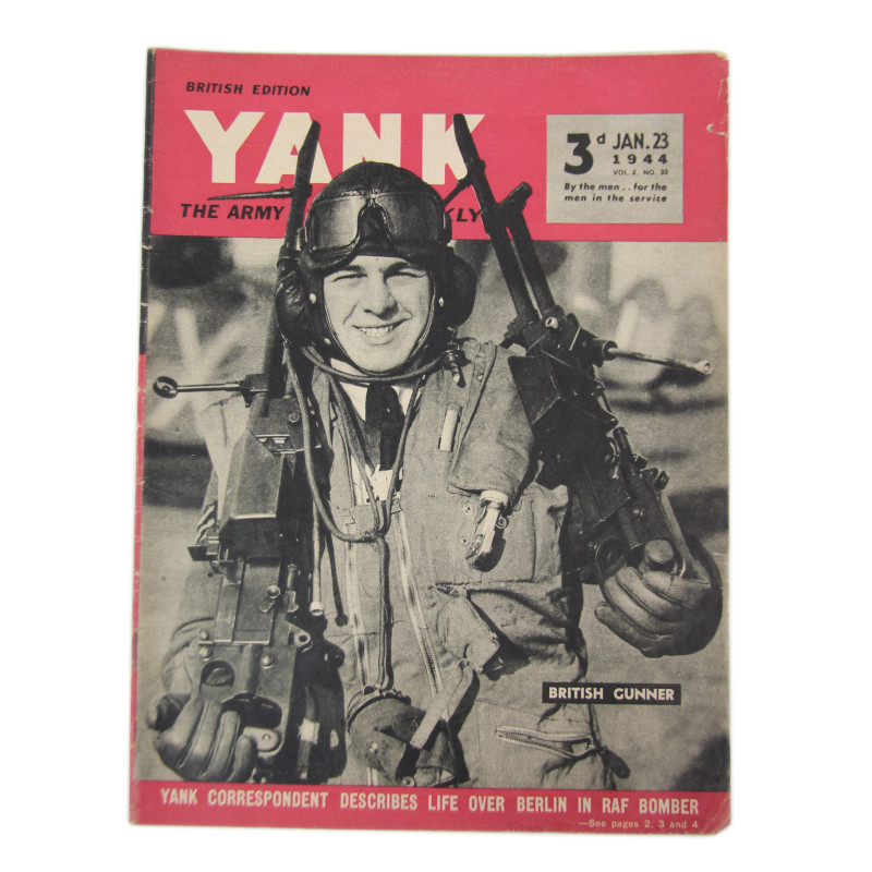 Magazine YANK, 23 janvier 1944, British Edition