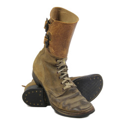 Brodequins à jambières (buckle boots), pointure 9 ½ C