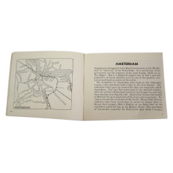 Booklet, Pocket Guide to The Cities of The Netherlands, 1944, Named