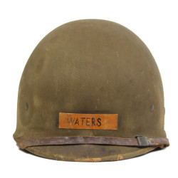 Liner, Helmet M1, Cardboard, Hawley, S/Sgt. Wilson Waters, Fort Bragg