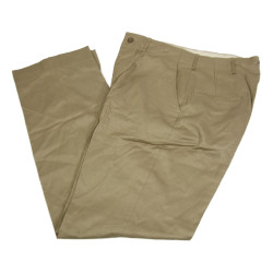 Pantalon en coton beige (chino), Special, 34 x 35, 1943