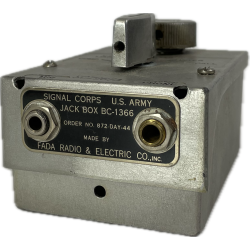 Box, Jack, BC-1366, USAAF, FADA RADIO & ELECTRIC CO., INC