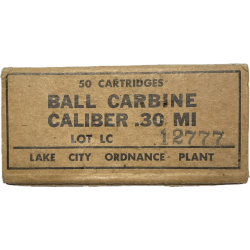 Box, cartridges, cal. 30 M1, LAKE CITY ORDNANCE PLANT