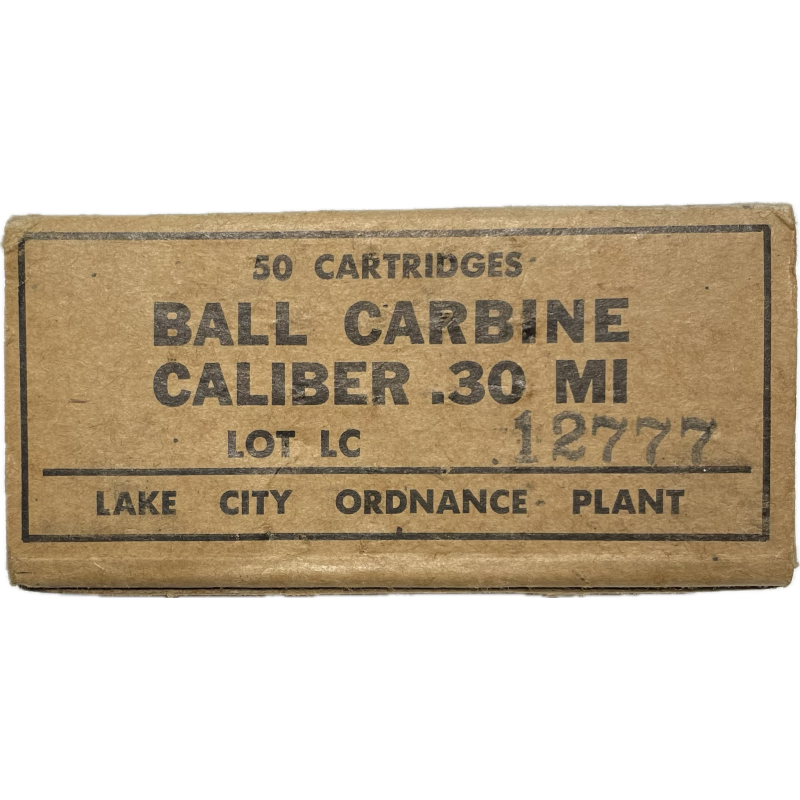 Box, cartridges, cal. 30 M1, LAKE CITY ORDNANCE PLANT