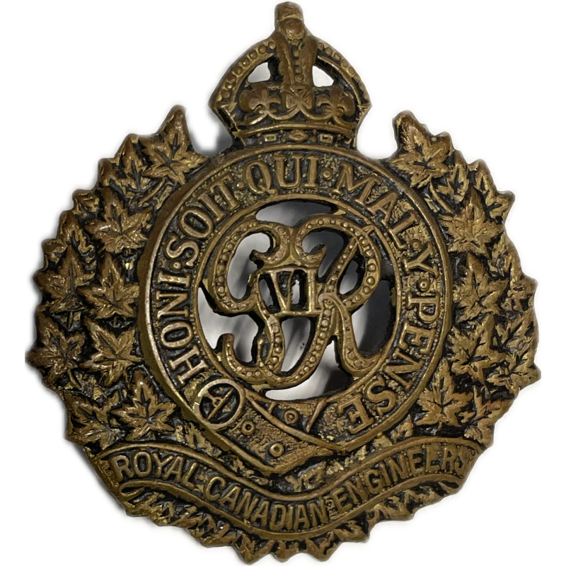 Cap Badge, Corps of Royal Canadian Engineers