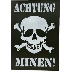 Panneau, ACHTUNG MINEN !