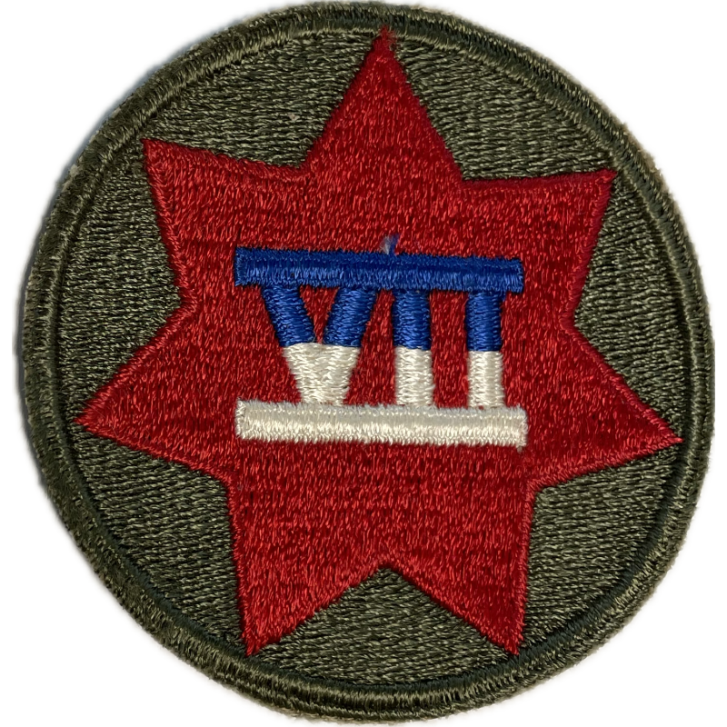 Patch, VII Corps, US Army, Utah Beach, Ardennes