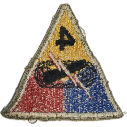 Insigne, 4th Armored Division, Avranches, Bastogne