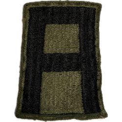 Insigne, First Army, dos vert, 1943