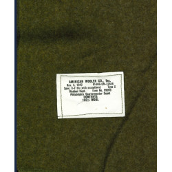 Blanket, Medical Department, AMERICAN WOOLEN CO., Inc., Type II, 1942, Item No. 99090