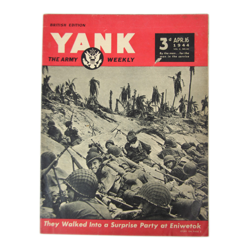 Magazine YANK, 16 avril 1944, British Edition