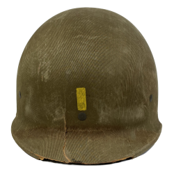 Casque M1, pattes fixes, liner HAWLEY, 2nd Lieutenant